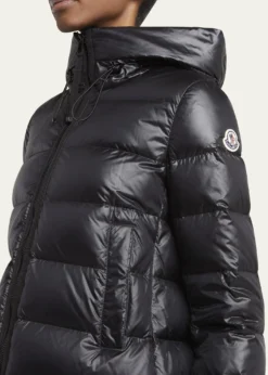 MonclerSuyenne Hooded Long Down Parka