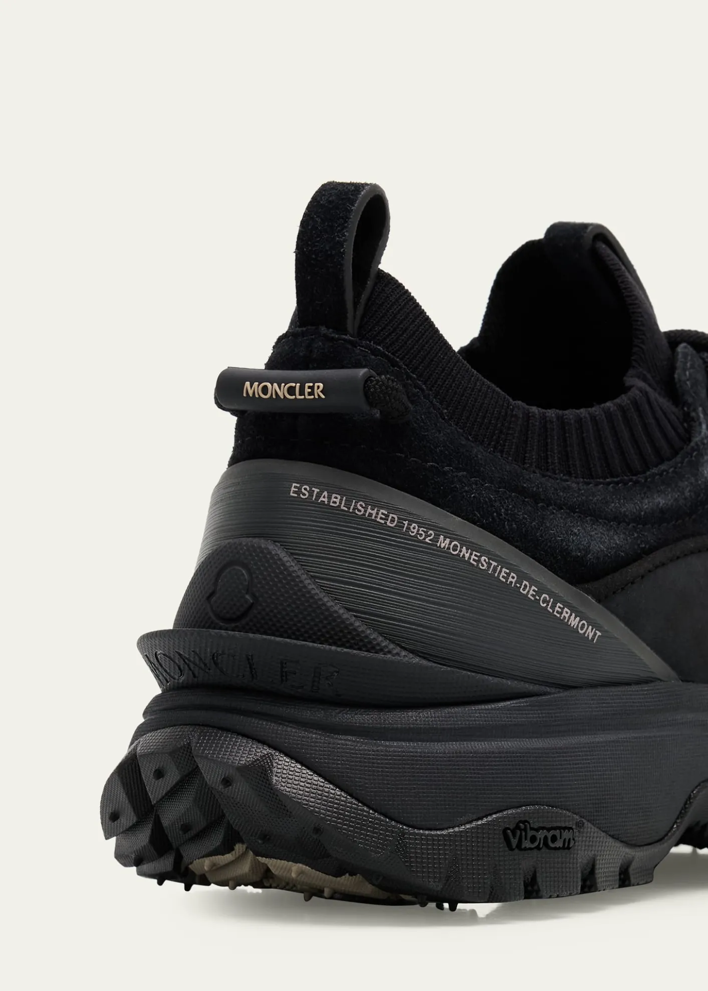 MonclerTrailgrip Lite 3 Nubuck and Suede Sneakers