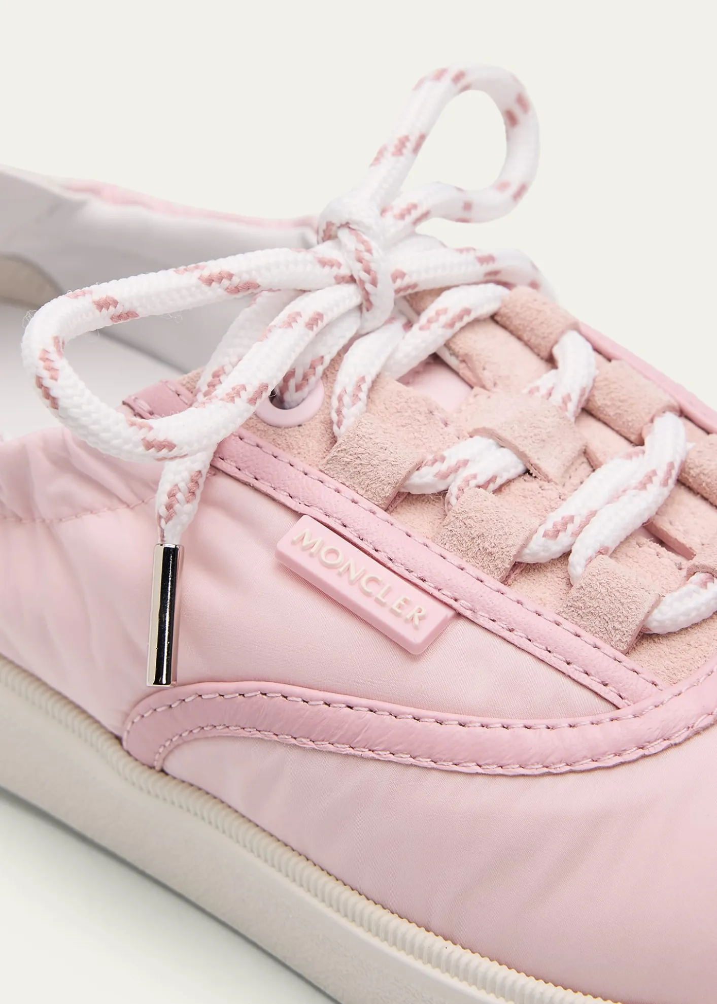 MonclerVera Leisure Suede Low-Top Sneakers