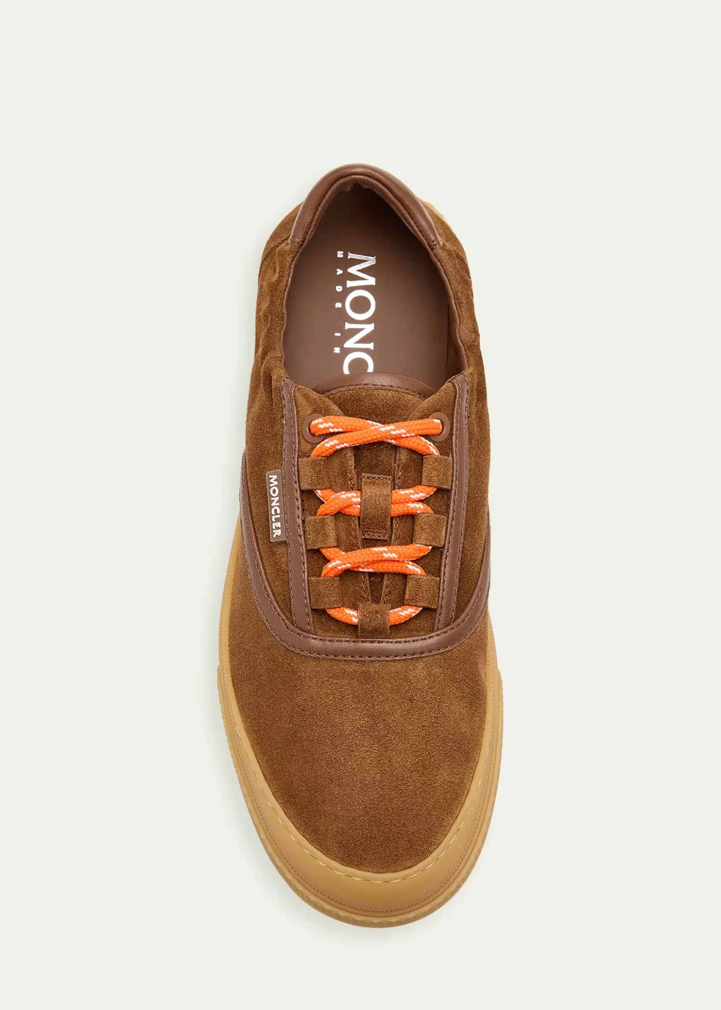 MonclerVera Leisure Suede Low-Top Sneakers