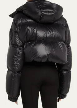Monclerx Sacai Layered Midi Puffer Jacket
