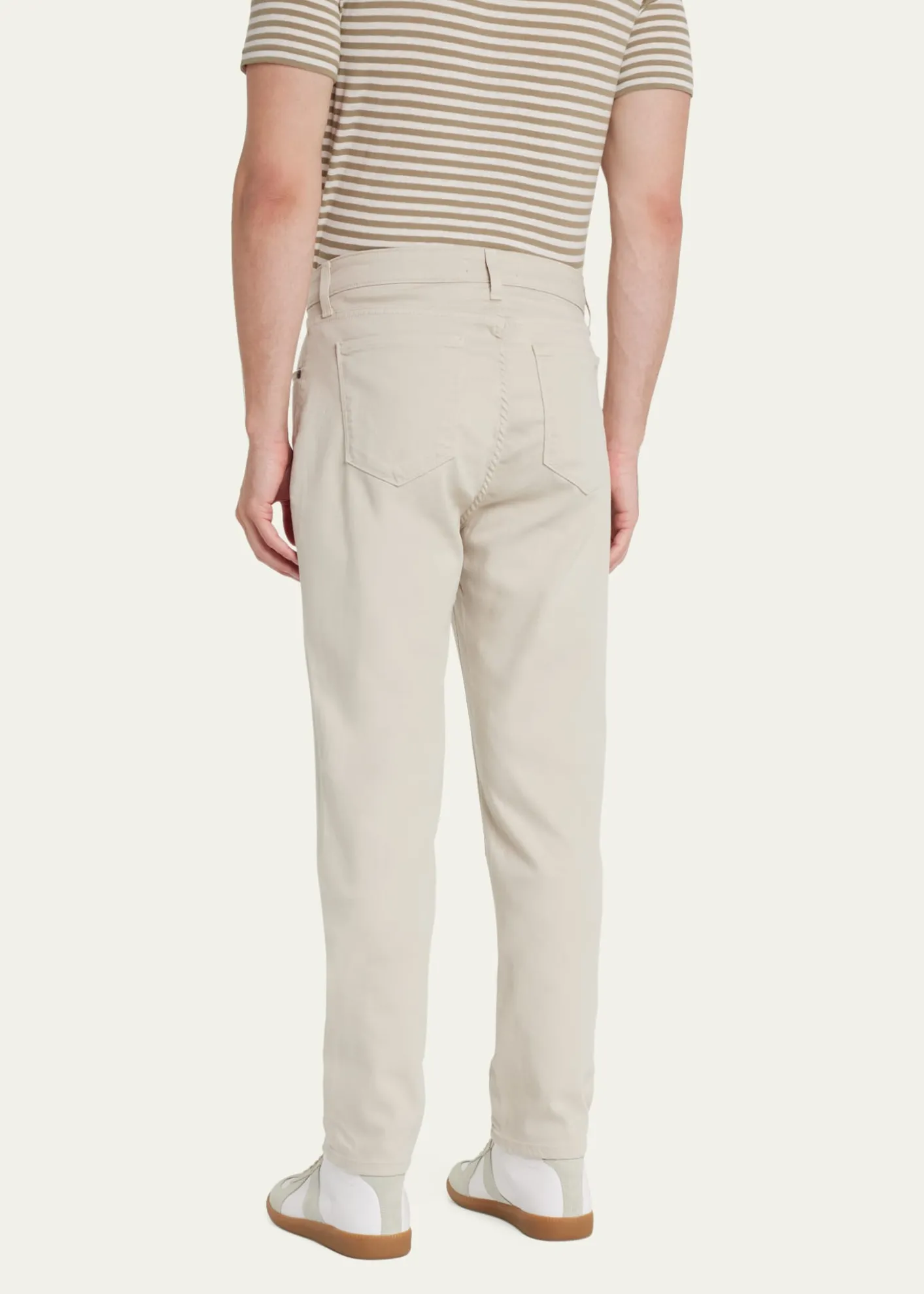 monfrereMen's Parisian Luxe Brando Khaki Pants