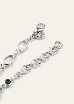 Monica Rich KosannOval Bezel-Set Rock Crystal Tennis Bracelet in Sterling Silver
