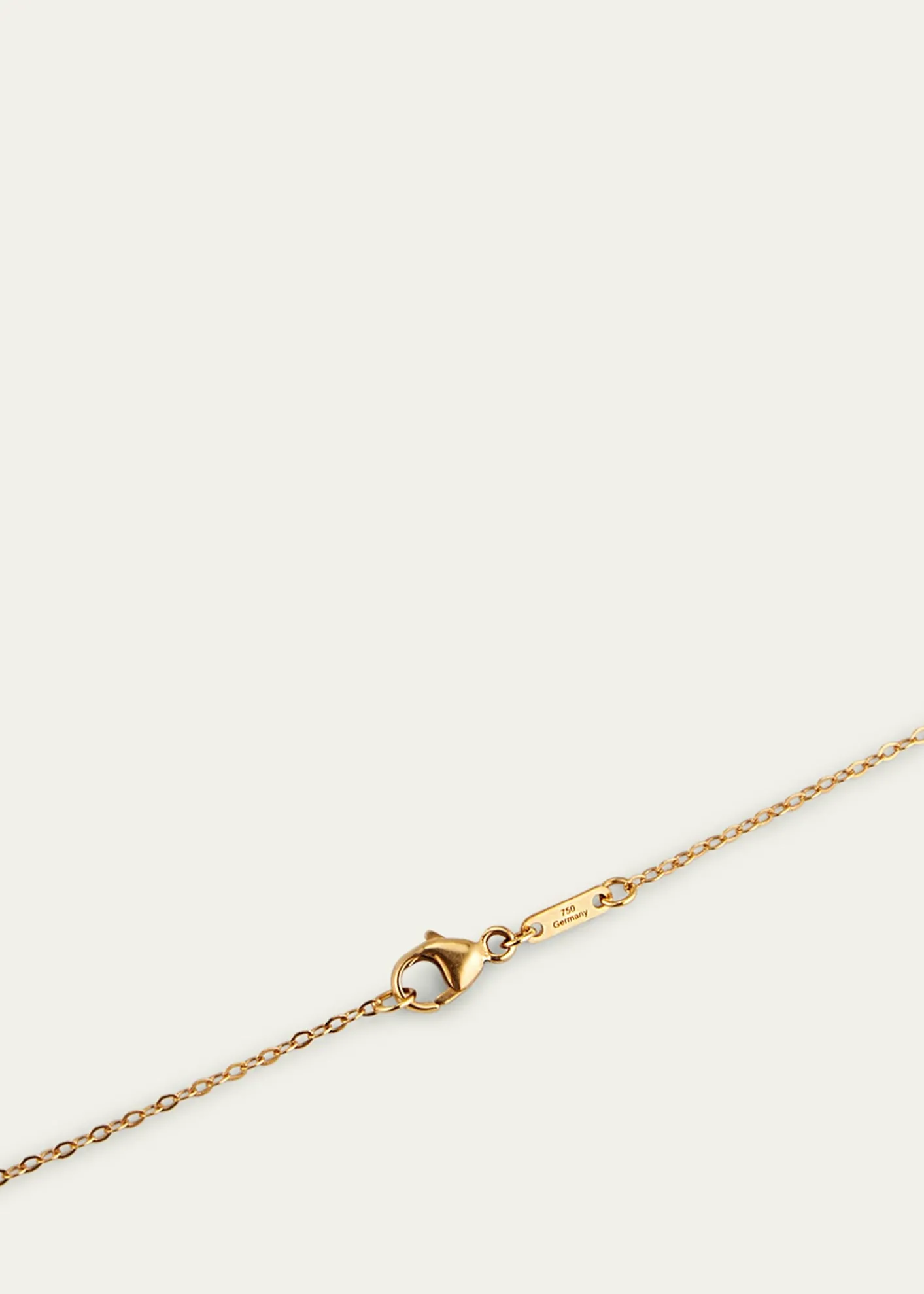 Monica Rich KosannMother of Pearl Diamond "Happiness" Sun Charm Necklace