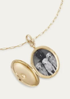 Monica Rich KosannSapphire Infinity Locket