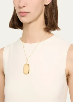 Monica Rich KosannThe Finn 18K Gold Locket Necklace