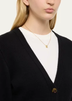 Monica Rich KosannWe're All Mad Here 18K Gold Necklace with Diamond