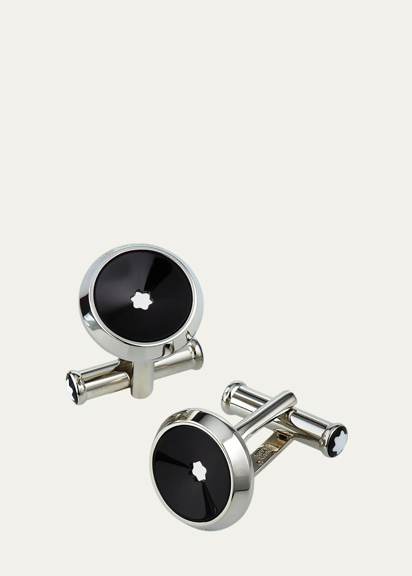 MontblancMen's Steel Precious Resin Star Cufflinks