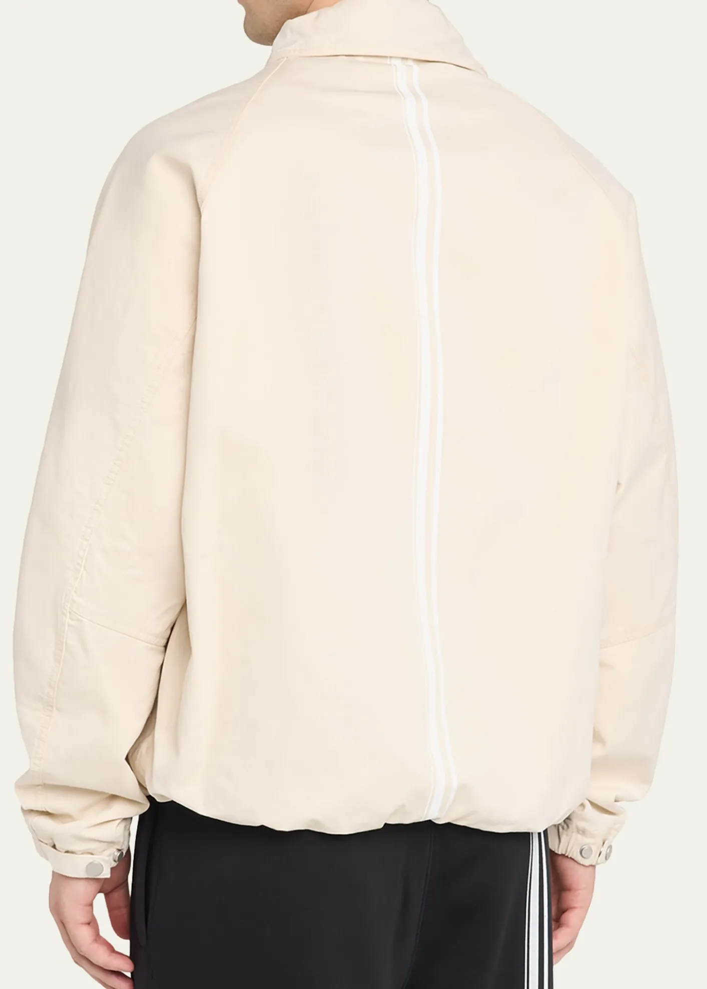MORDECAIMen's Cotton Drill Stand-Collar Blouson Jacket