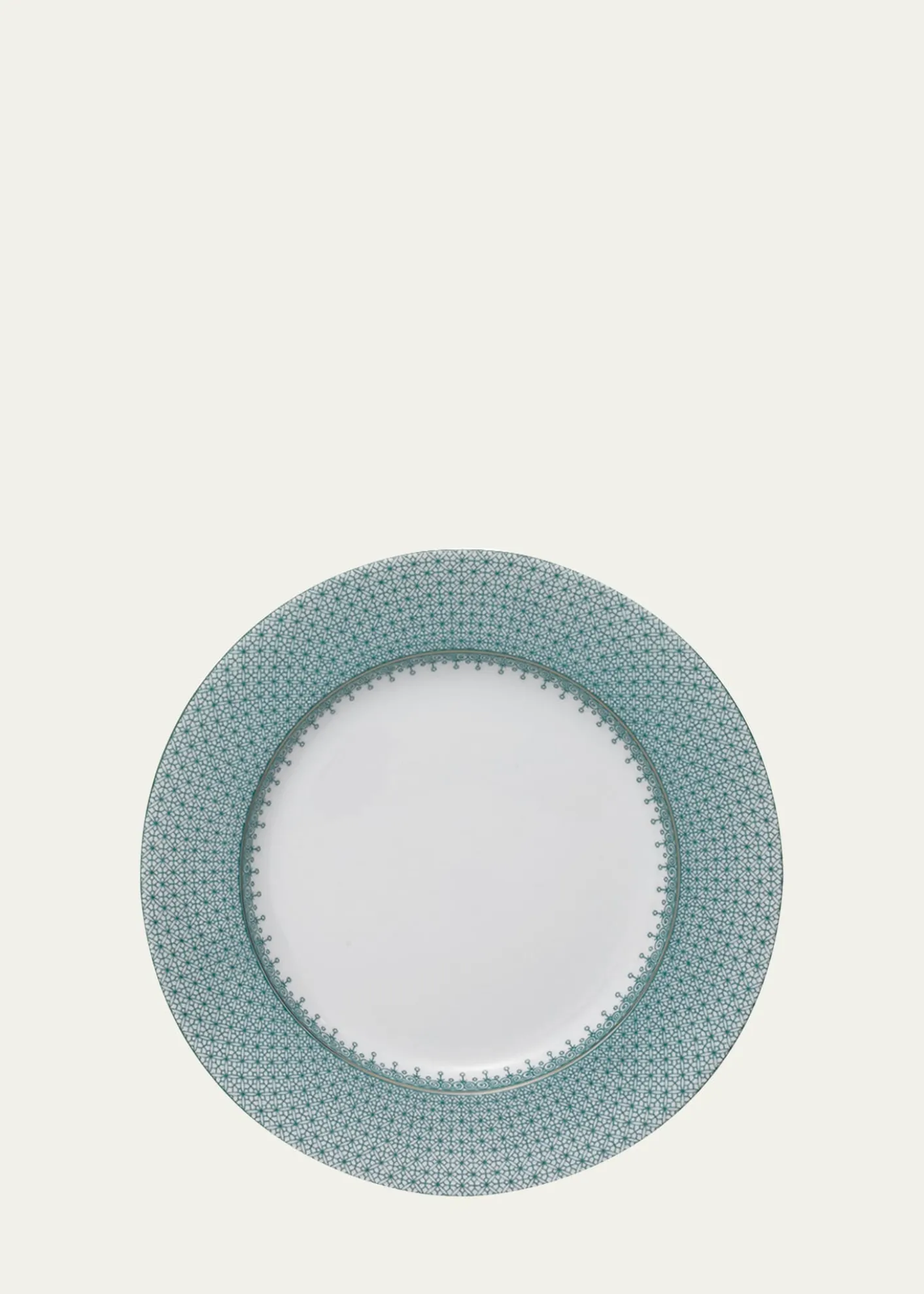 MottahedehGreen Lace Dinner Plate