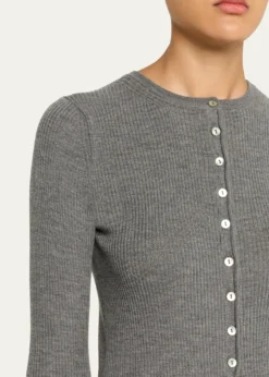 NACKIYEInsider Wool Rib Henley Top