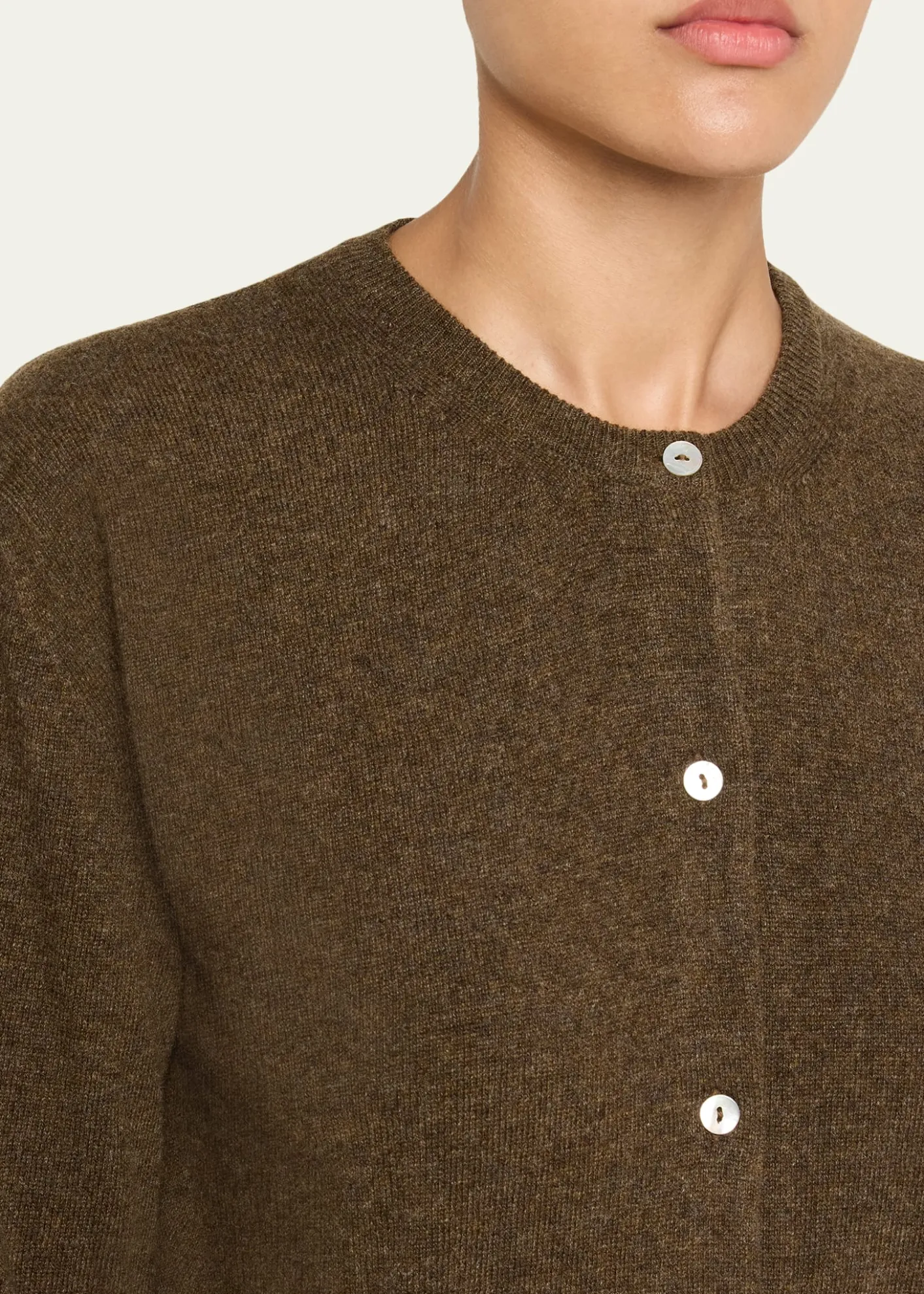 NACKIYESea Shell Cashmere Cardigan