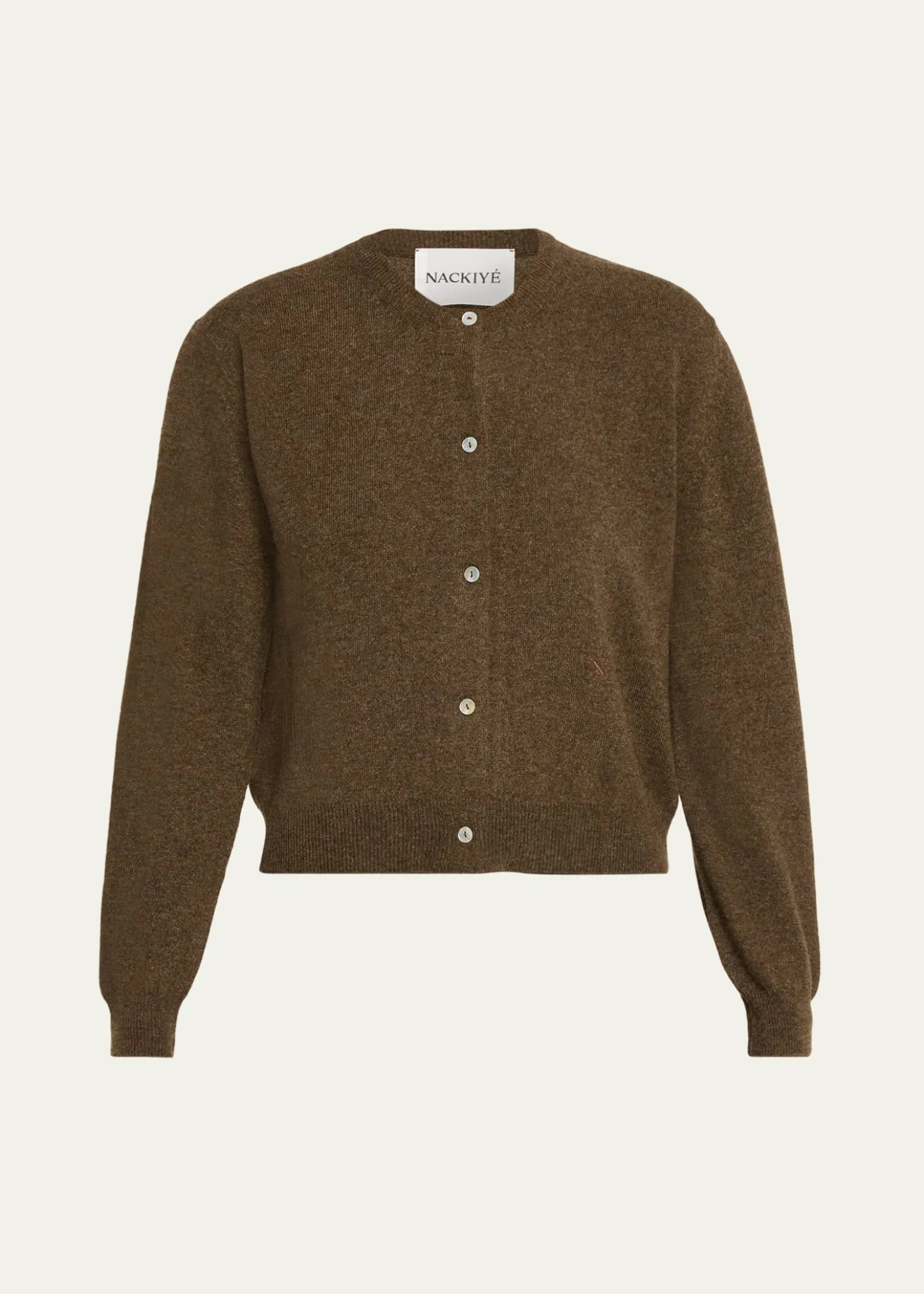NACKIYESea Shell Cashmere Cardigan
