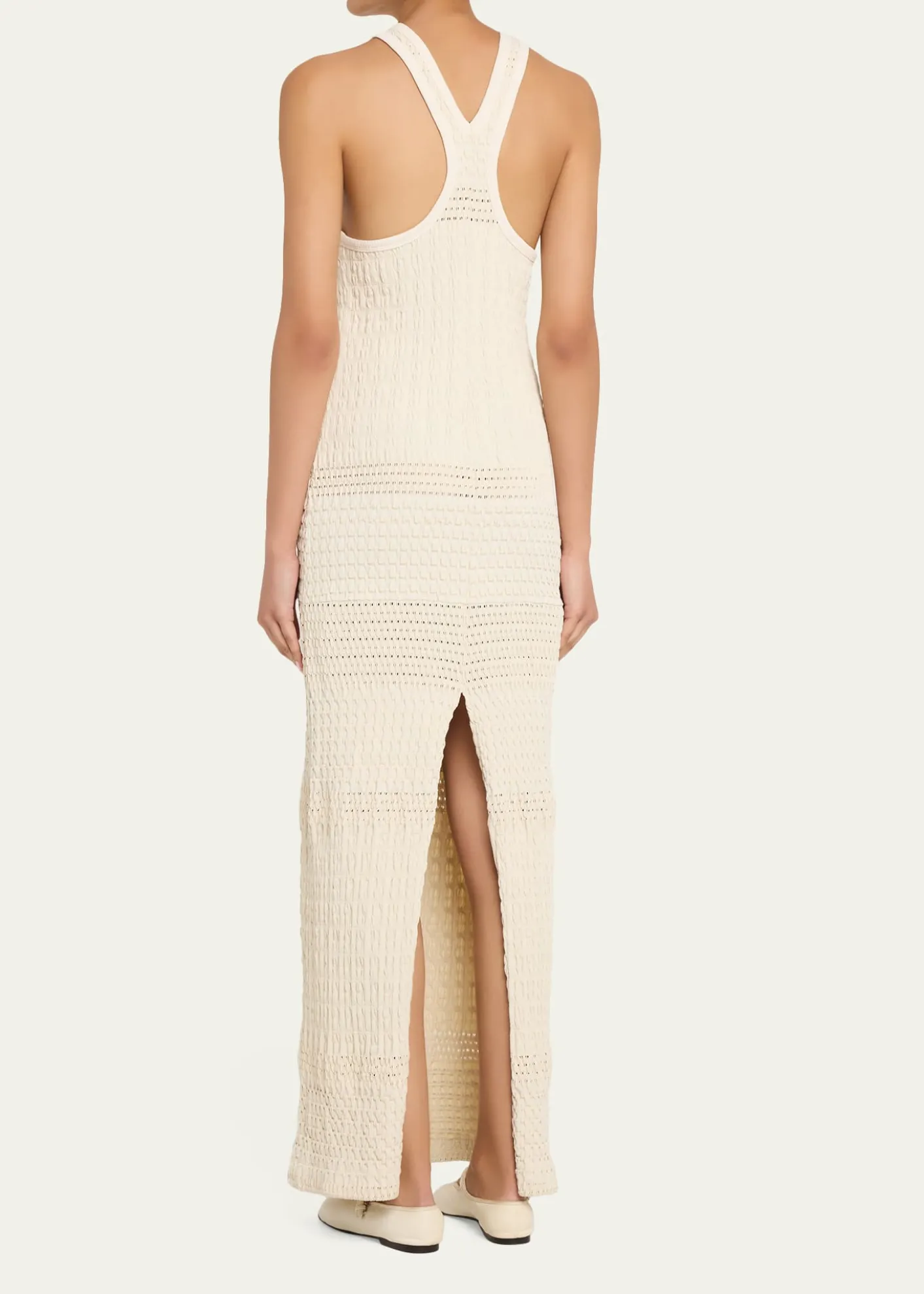 NanushkaAinhoa Textured Knit Maxi Dress