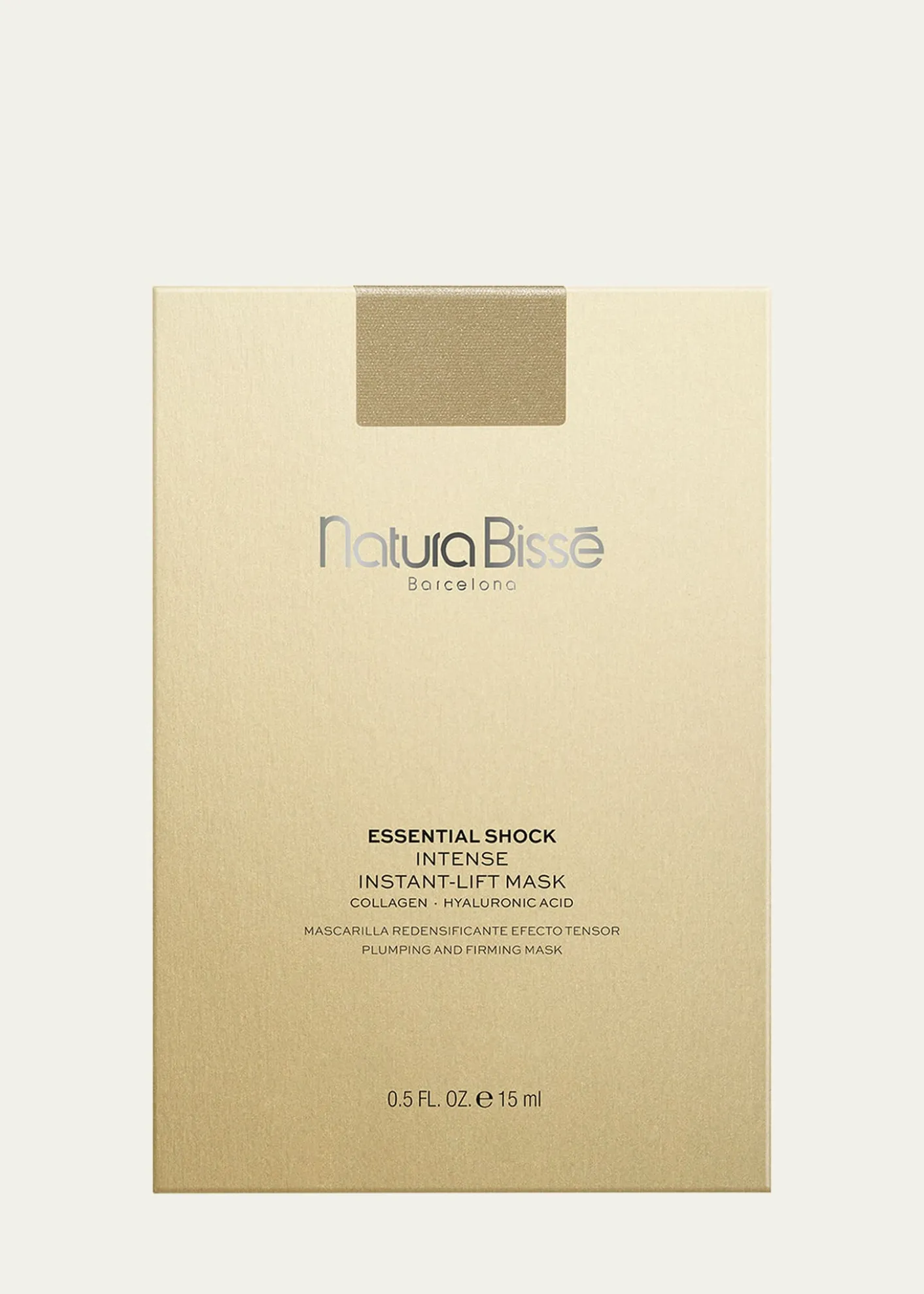 Natura BisseEssential Shock Intense Instant-Lift Mask, 4 Count