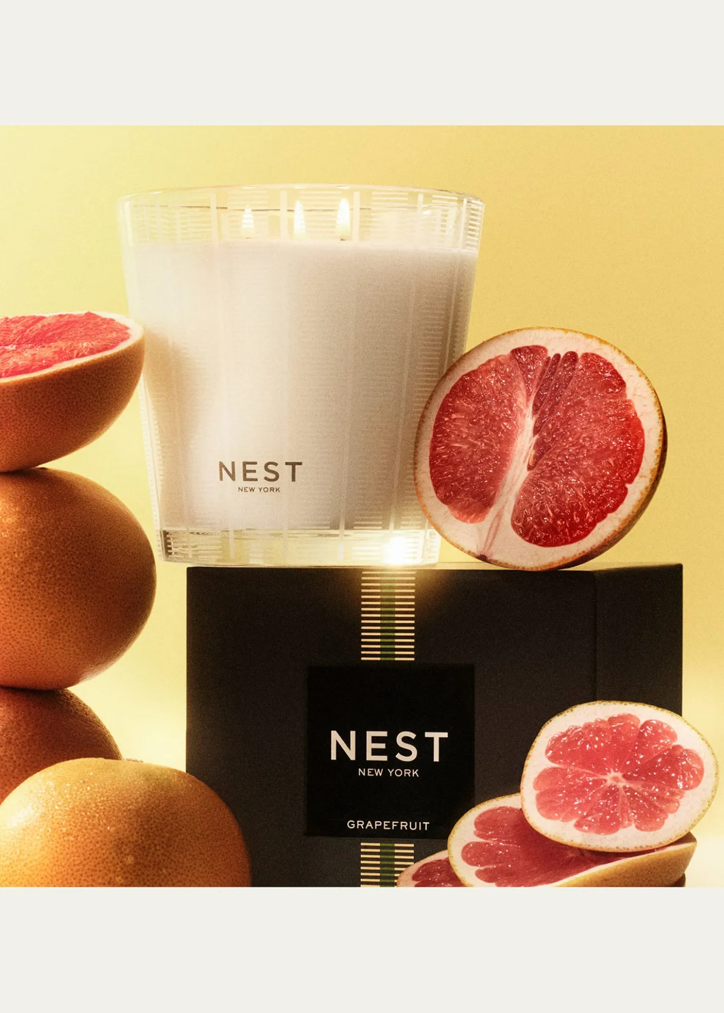 NEST New YorkGrapefruit 3 Wick Candle, 21.2 oz.