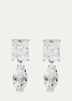 Nickho ReyAlberto Drop Earrings, White