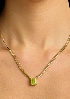Nickho ReyJacques 14K Gold Vermeil Cubic Zirconia Necklace