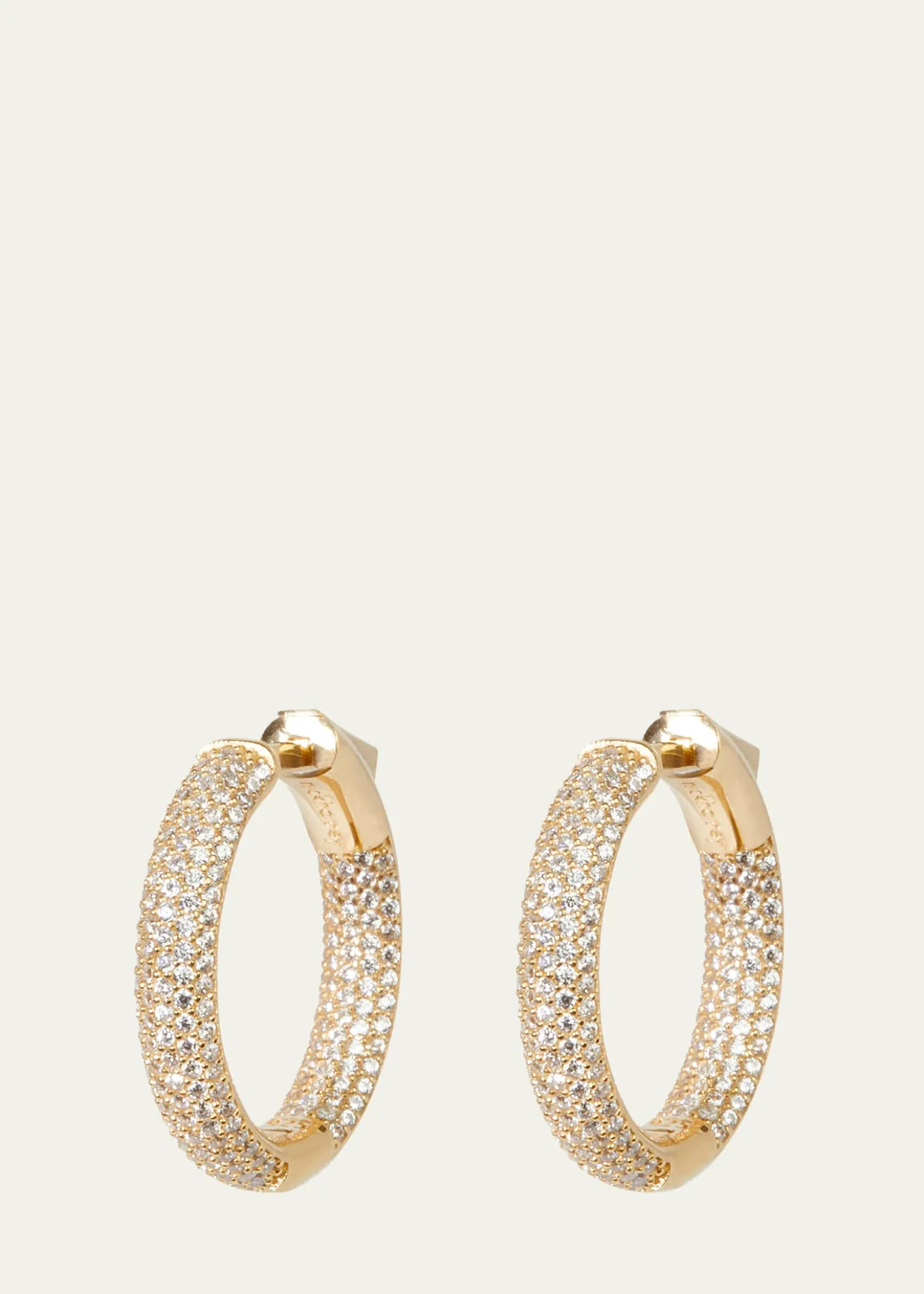 Nickho ReyMini Tire Hoop Earrings