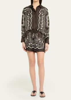 Nili LotanAlfie Silk Shirt