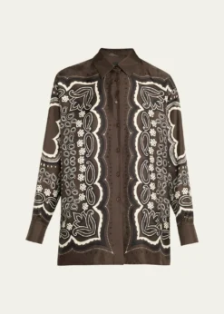 Nili LotanAlfie Silk Shirt