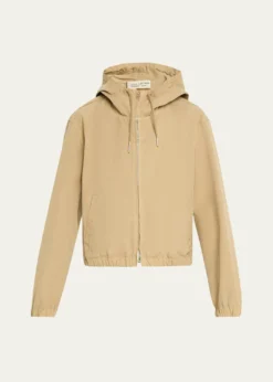 Nili LotanClyde Hooded Cotton Windbreaker