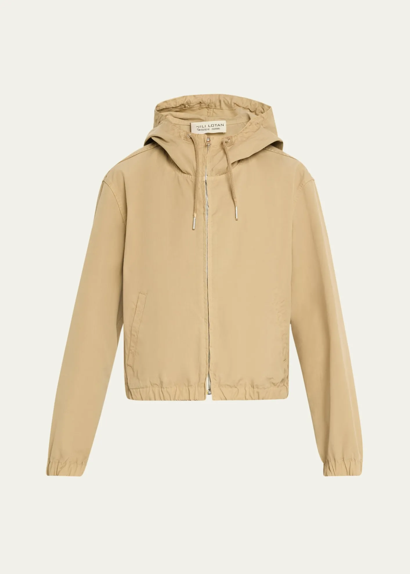 Nili LotanClyde Hooded Cotton Windbreaker