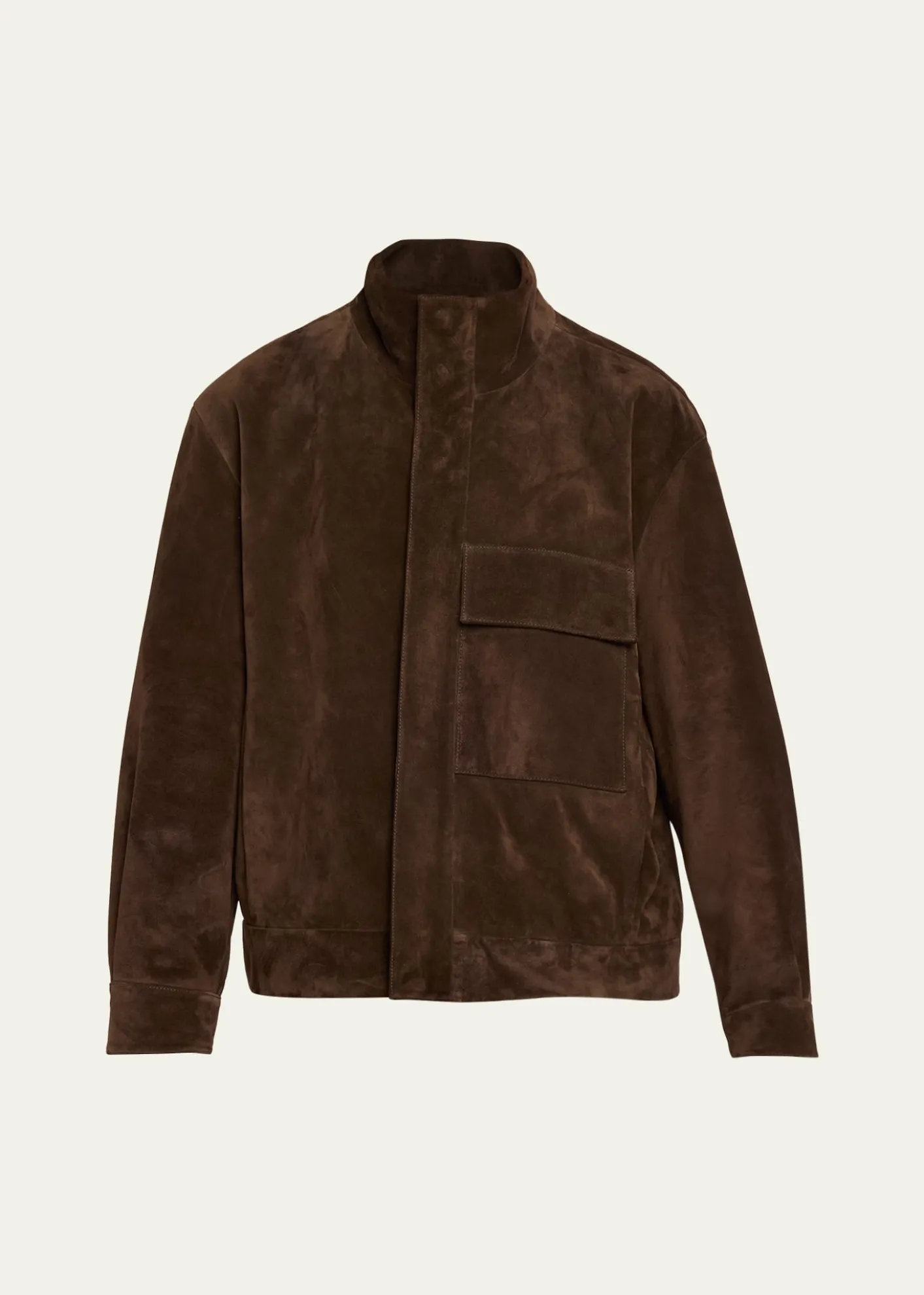 Nili LotanDominic Calfskin Suede Jacket