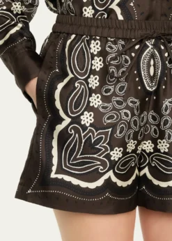 Nili LotanFrances Silk Shorts