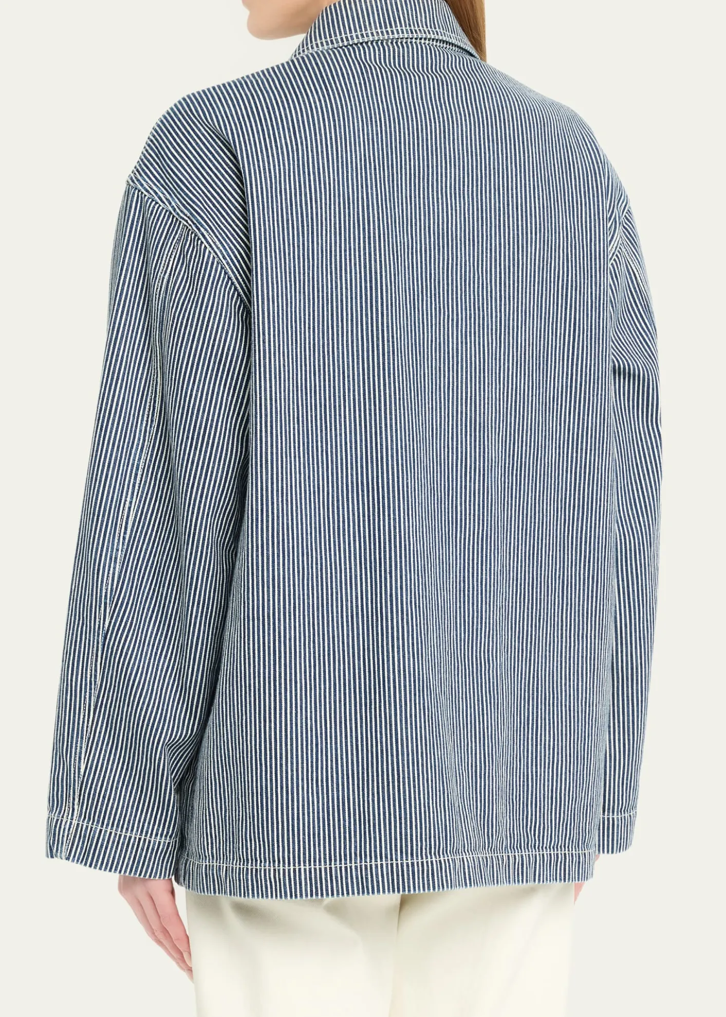 Nili LotanFranklin Striped Chore Coat