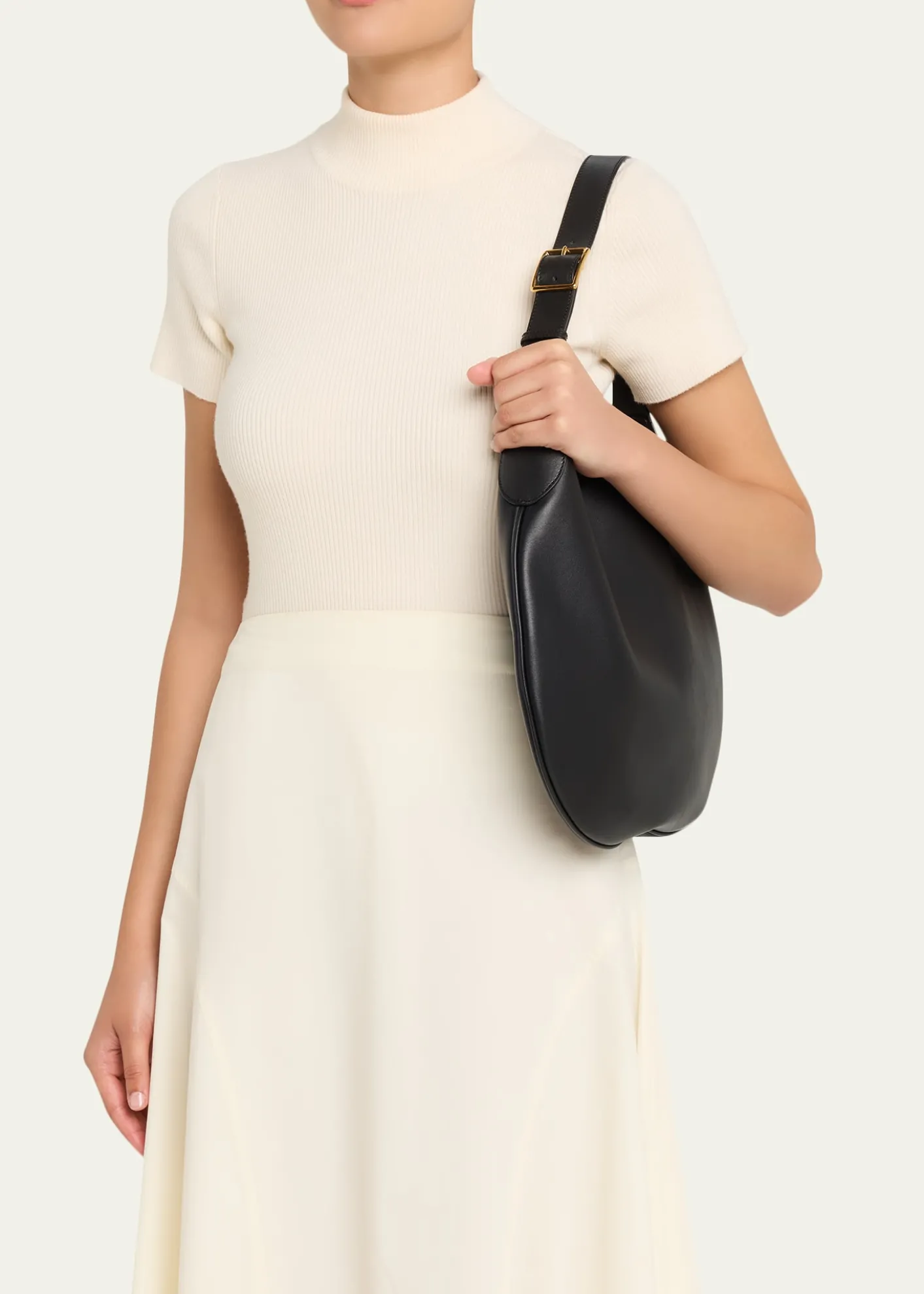 Nili LotanJagger Leather Shoulder Bag