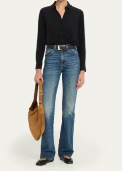 Nili LotanJagger Suede Shoulder Bag
