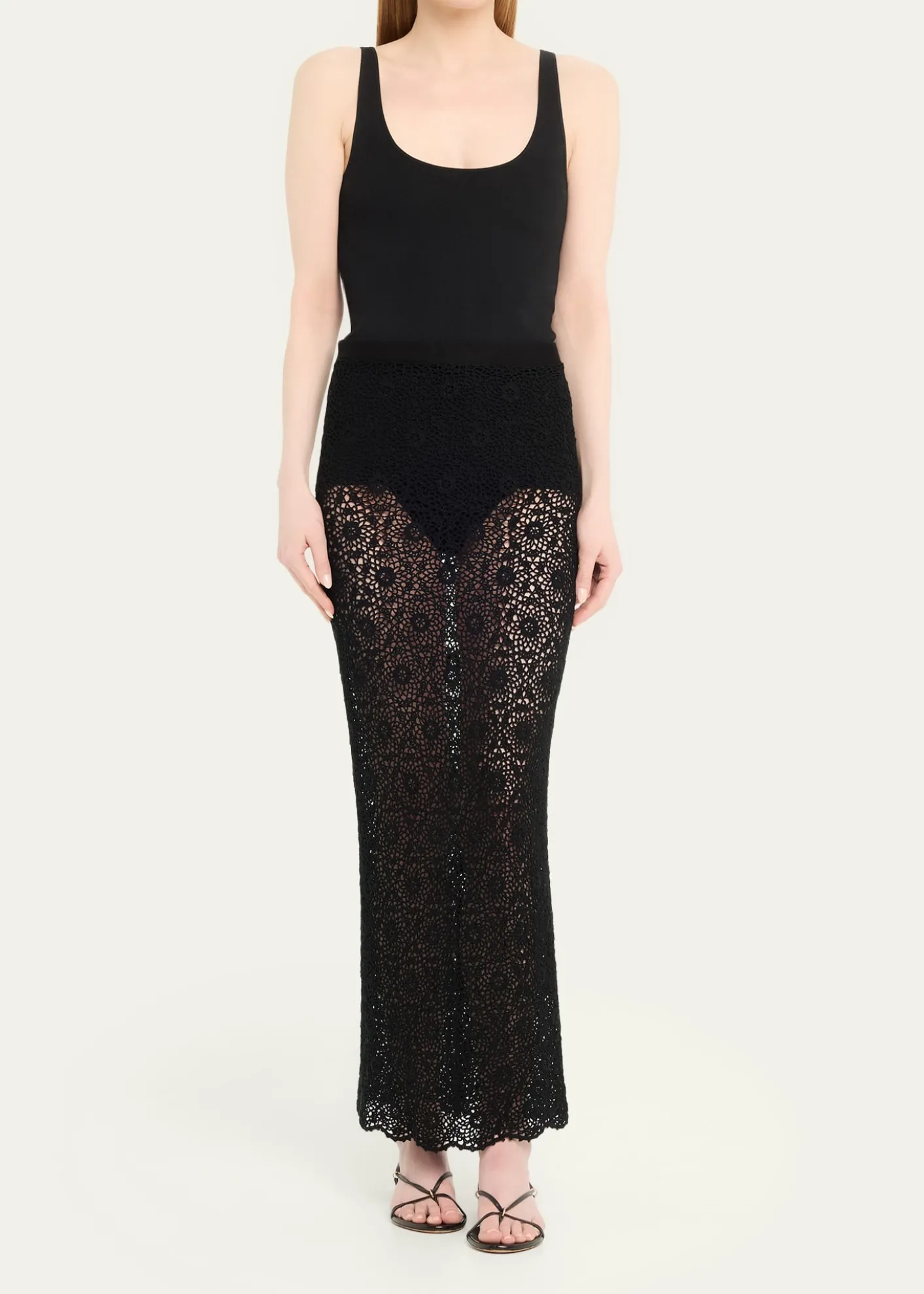 Nili LotanNika Knitted Maxi Skirt