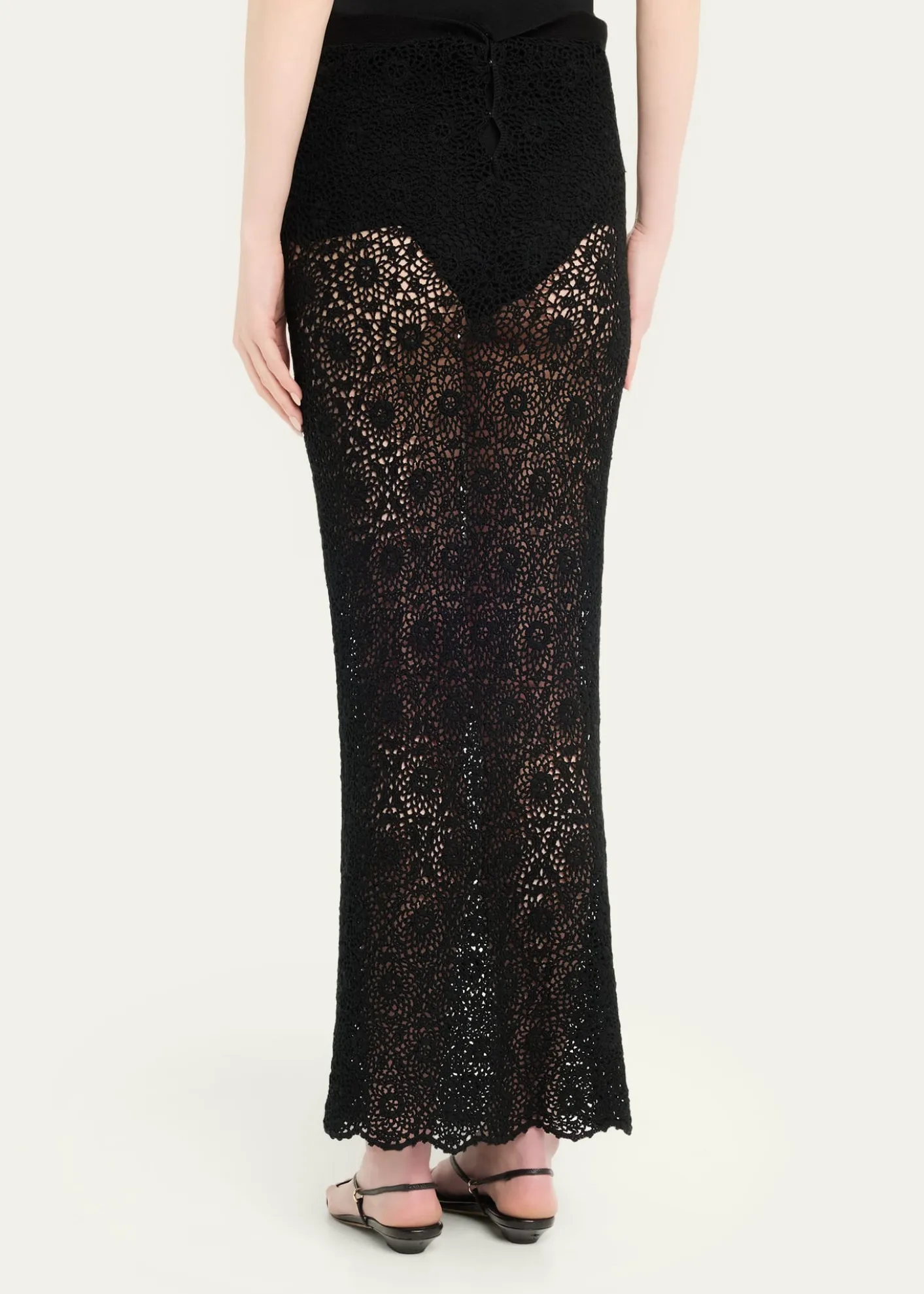 Nili LotanNika Knitted Maxi Skirt