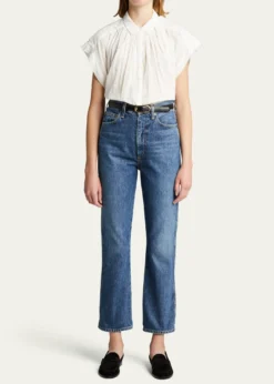 Nili LotanNormandy Cotton Voile Blouse