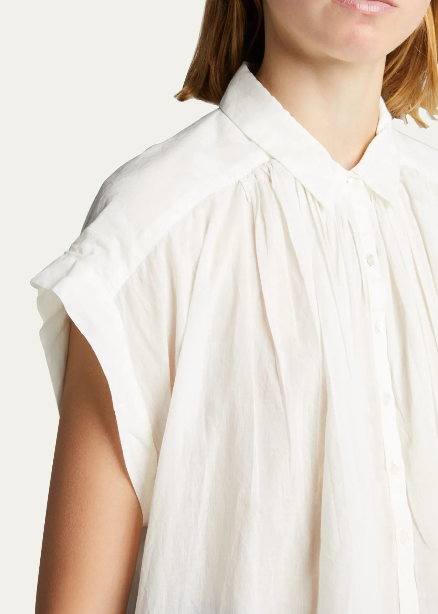 Nili LotanNormandy Cotton Voile Blouse