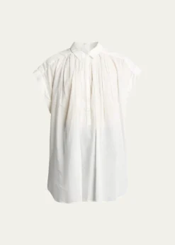 Nili LotanNormandy Cotton Voile Blouse