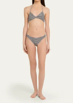 Nili LotanPrinted Triangle Bikini Top