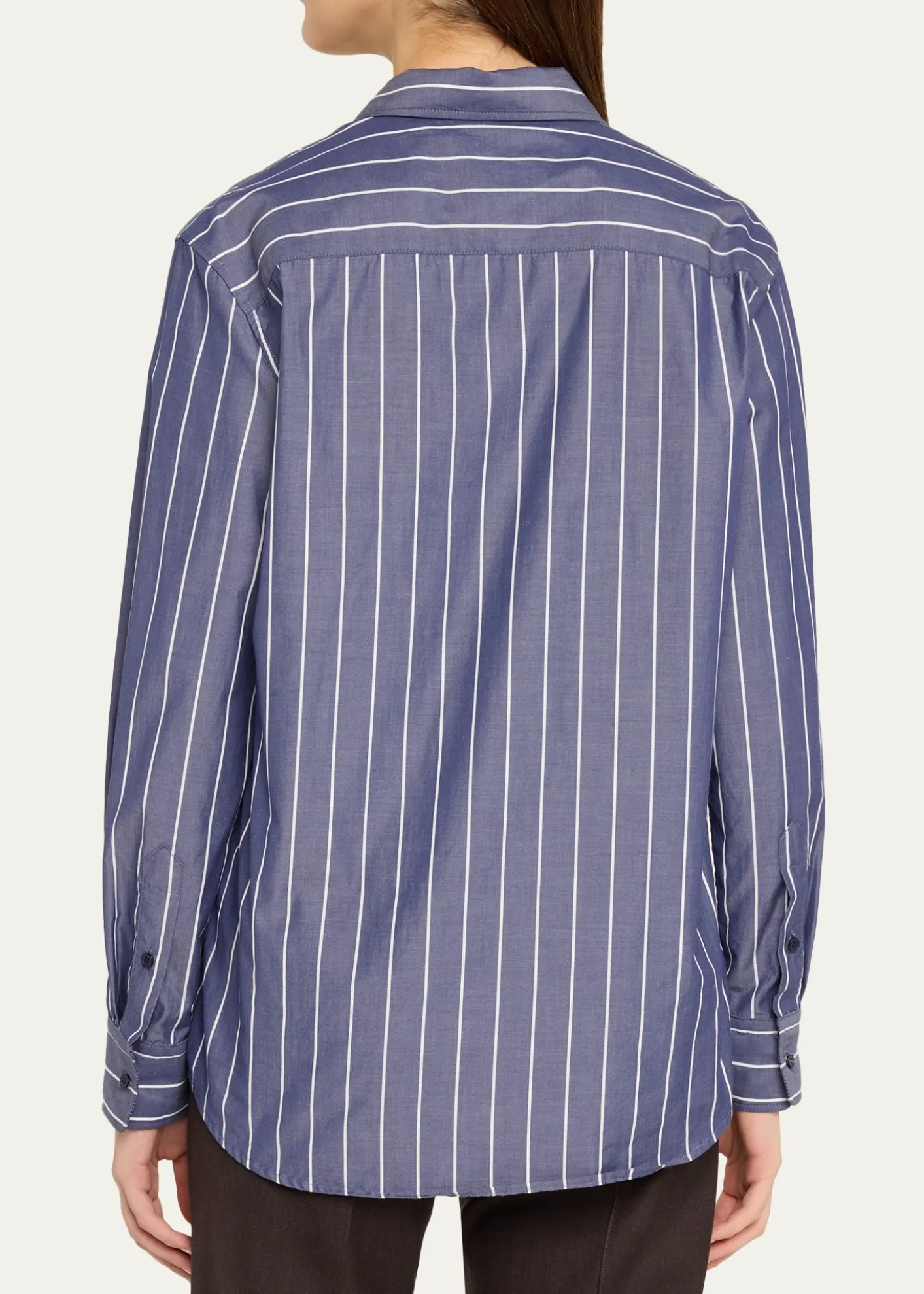 Nili LotanRaphael Classic Striped Button-Down Shirt