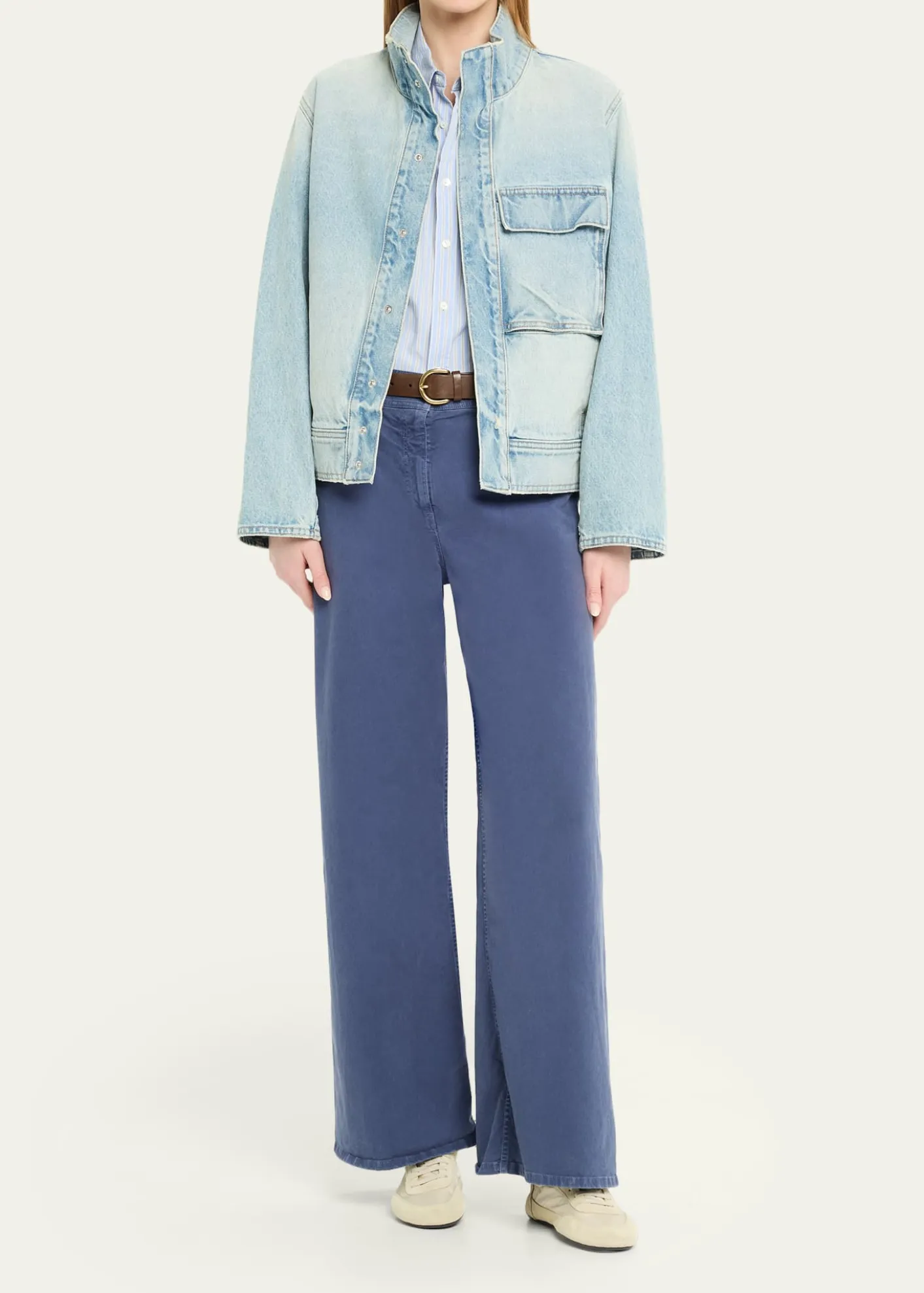 Nili LotanRaphael Striped Classic Shirt