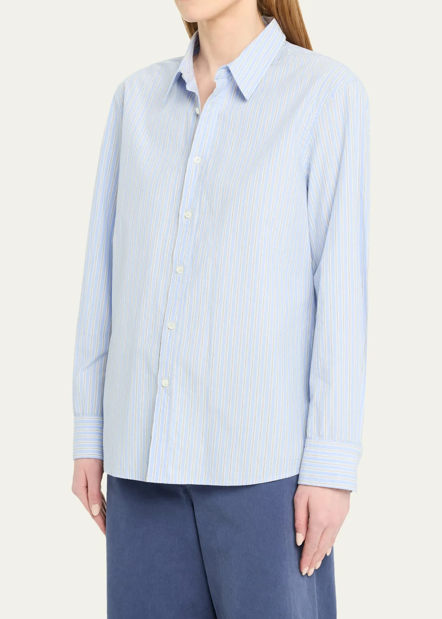 Nili LotanRaphael Striped Classic Shirt