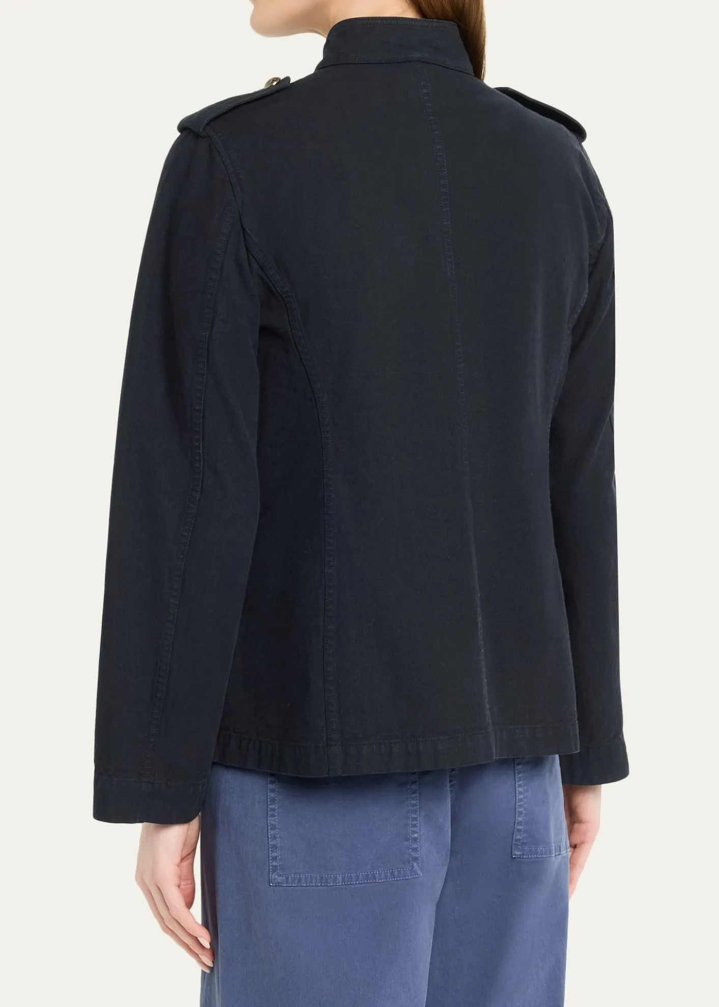 Nili LotanRaymond Cotton Twill Utility Jacket