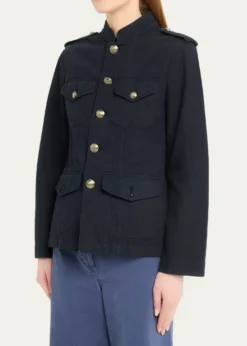 Nili LotanRaymond Cotton Twill Utility Jacket