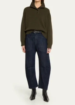 Nili LotanRenata Collared Wool Sweater