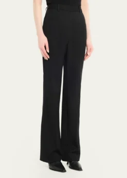 Nili LotanRivers High-Waisted Straight-Leg Trousers