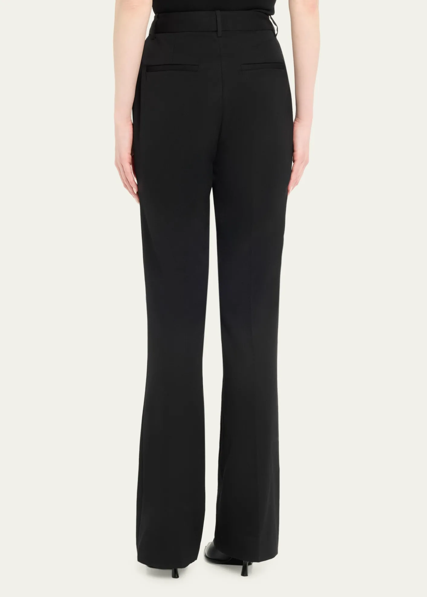 Nili LotanRivers High-Waisted Straight-Leg Trousers