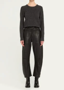 Nili LotanShon Barrel Leather Pants