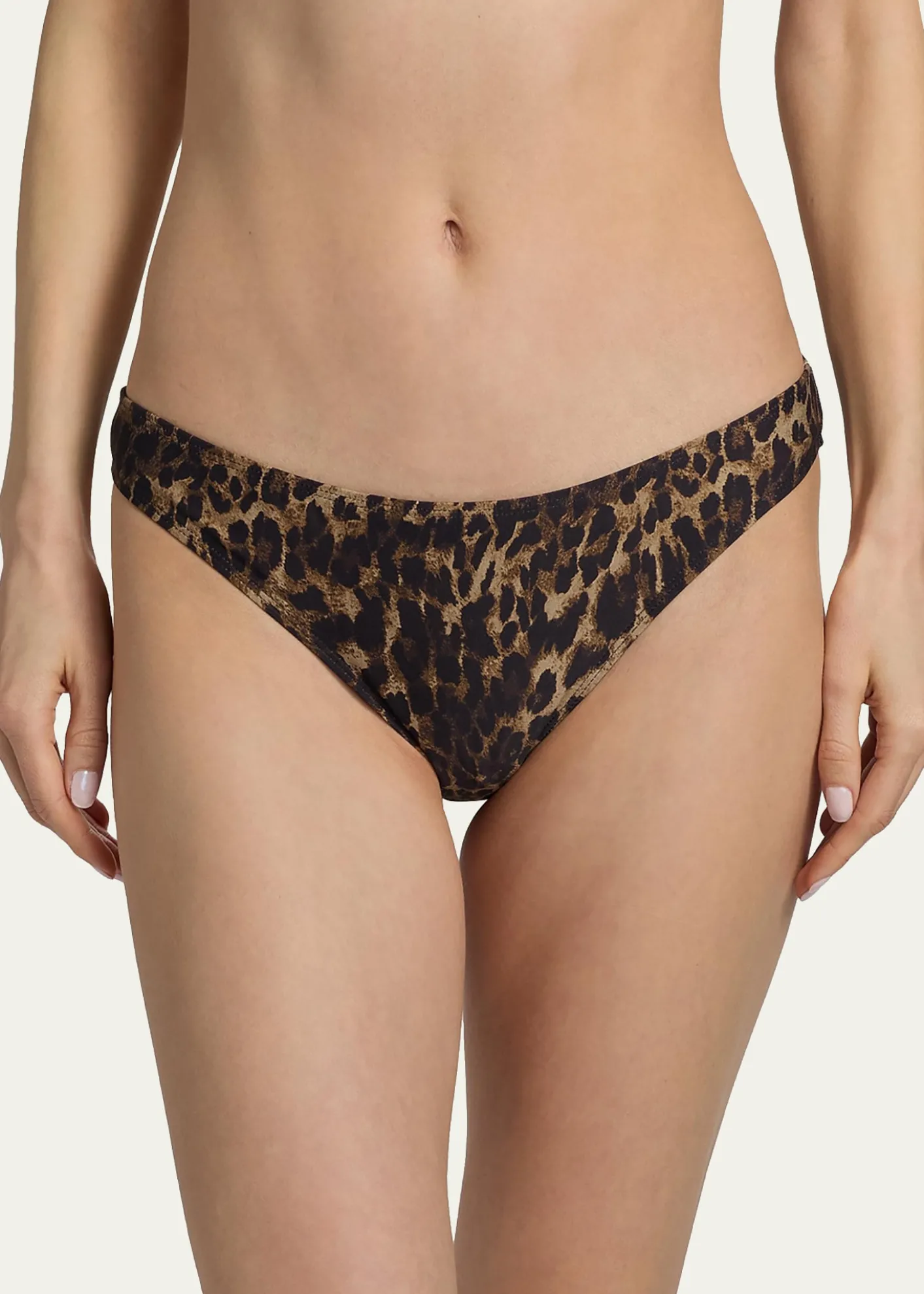 Nili LotanStriped Bikini Bottoms