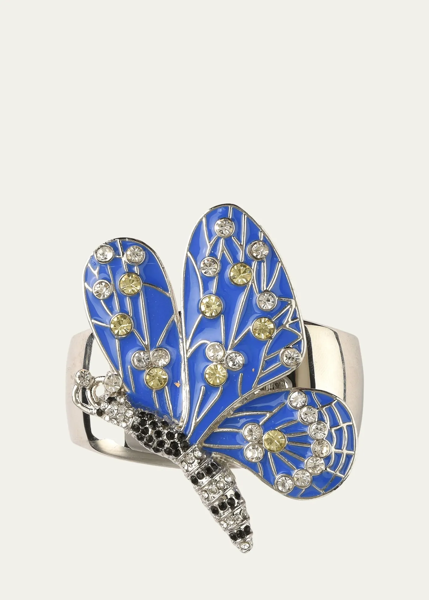 Nomi KBlue Butterfly Napkin Ring