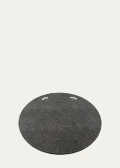 Nomi KDragonfly Pebbled Vegan Leather Placemat, 15